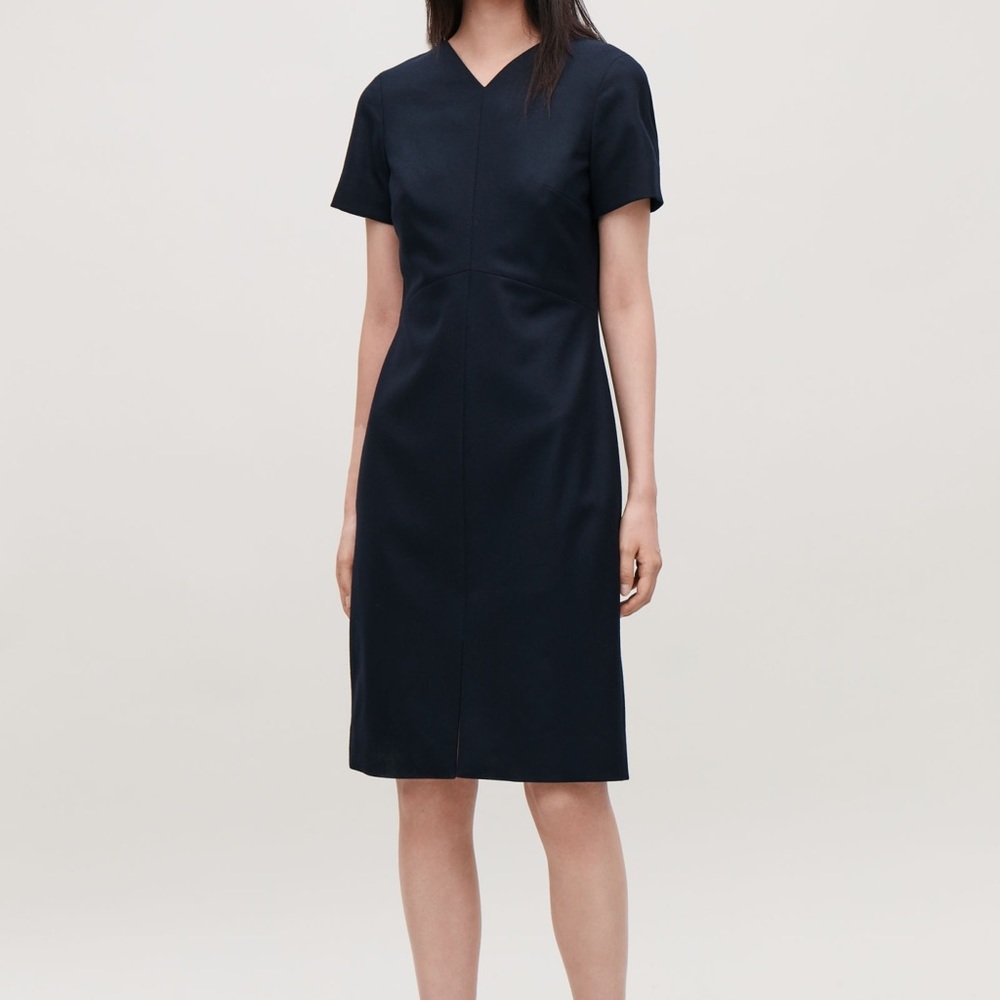 NWT COS wool+cashmere business dress